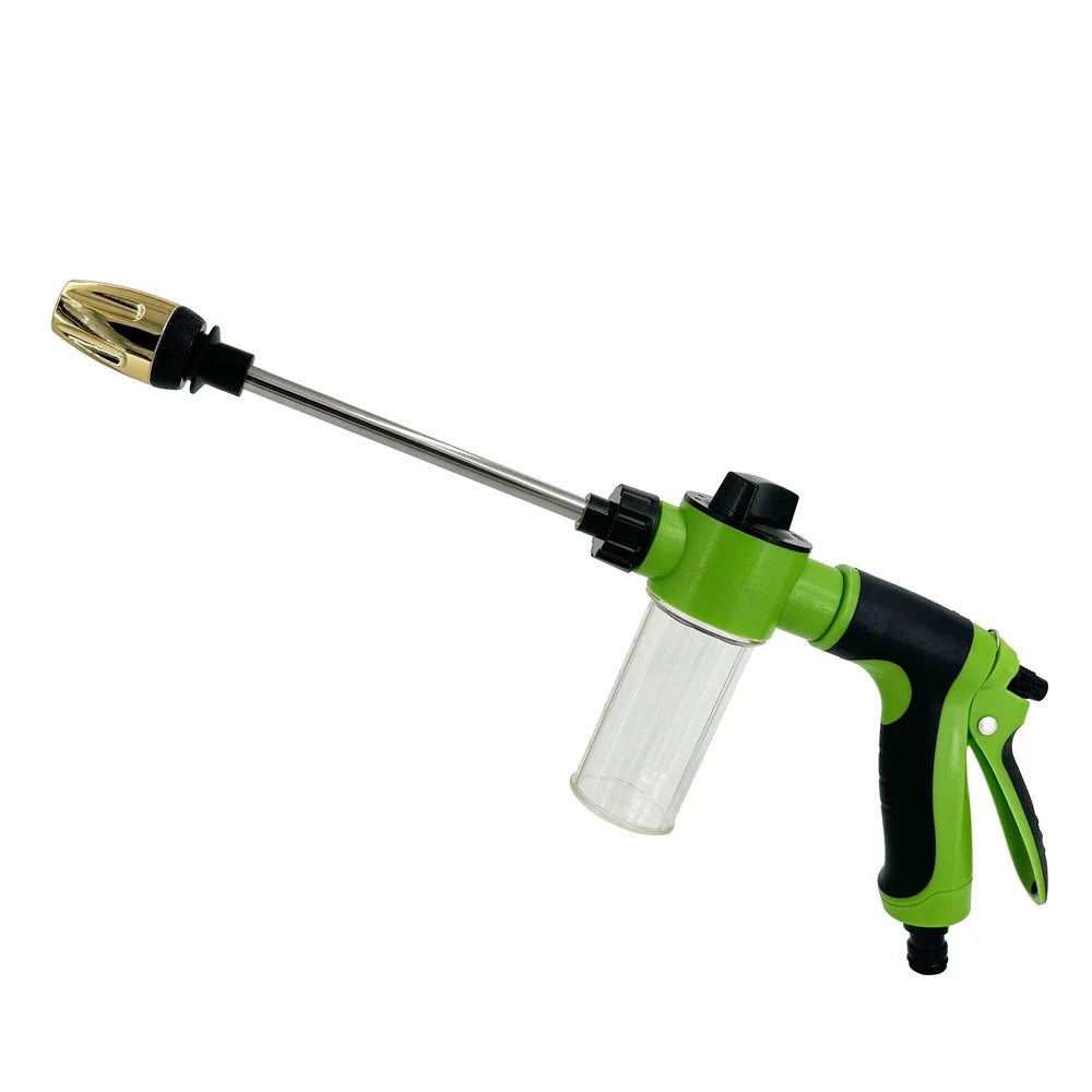 Pistola de Agua a Presión | Limpieza de Coches, Jardín y Hogar | Boquilla Ajustable