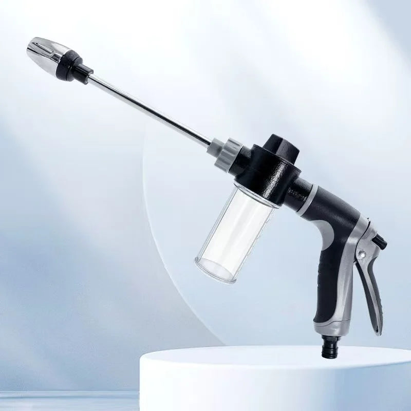 Pistola de Agua a Presión | Limpieza de Coches, Jardín y Hogar | Boquilla Ajustable