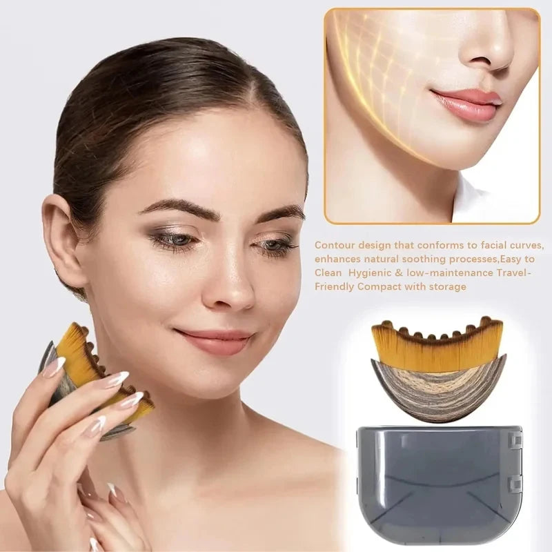 Cepillo Facial Linfático | Masajeador Drenaje Linfático | Reafirma y Esculpe el Rostro